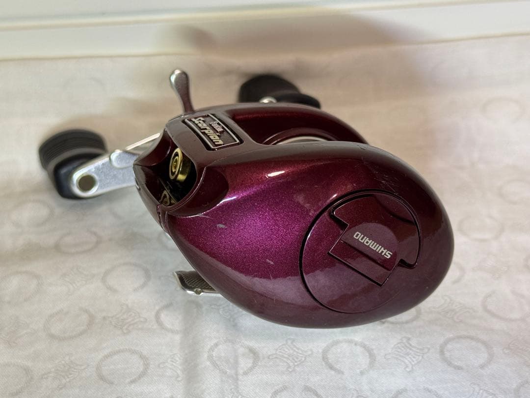 シマノ バンタムスコーピオン メタニウムXT 赤メタ 右ハンドル