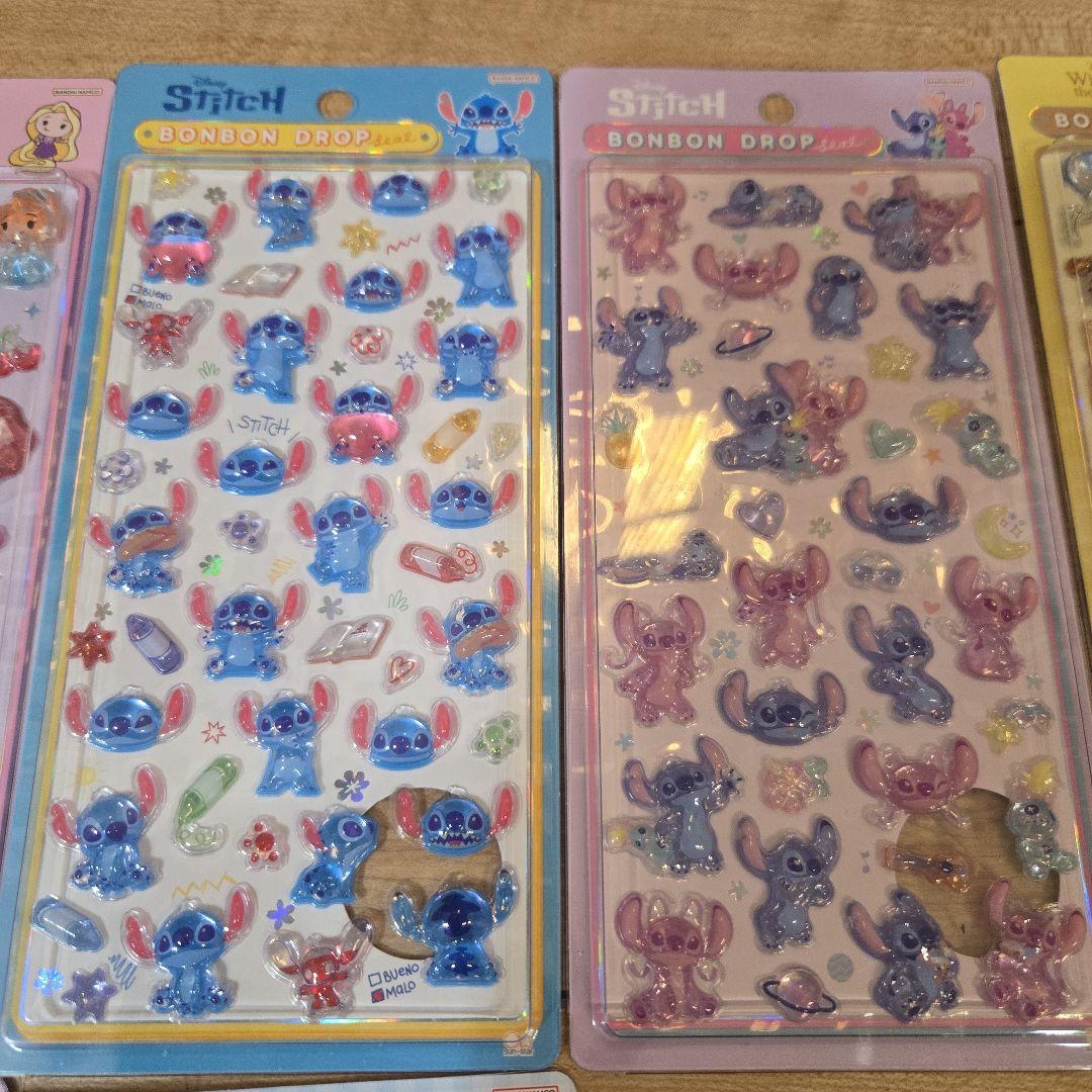 ボンボンドロップシール ディズニー サンリオ12枚セット