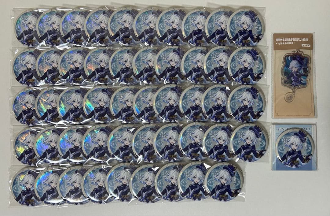 原神 フリーナ プネウマ 缶バッジ キーホルダー 公式正規品 51点セット
