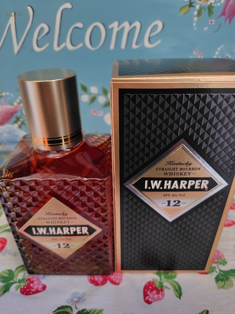 I.W.ハーパー 12年 バーボン　ウイスキー 750ml　終売前の新品