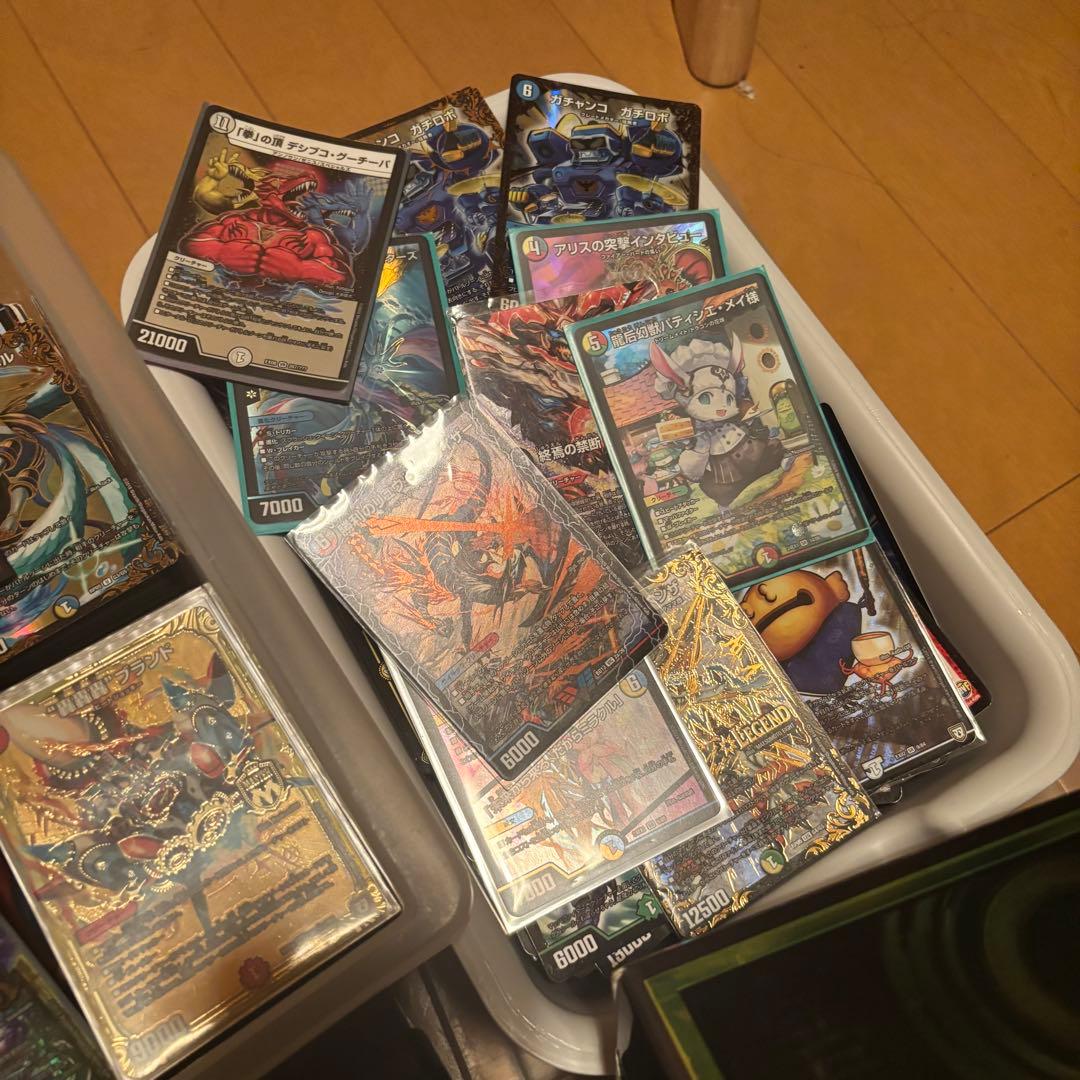 デュエマ引退品 プレイマット、デッキケースまとめ売り
