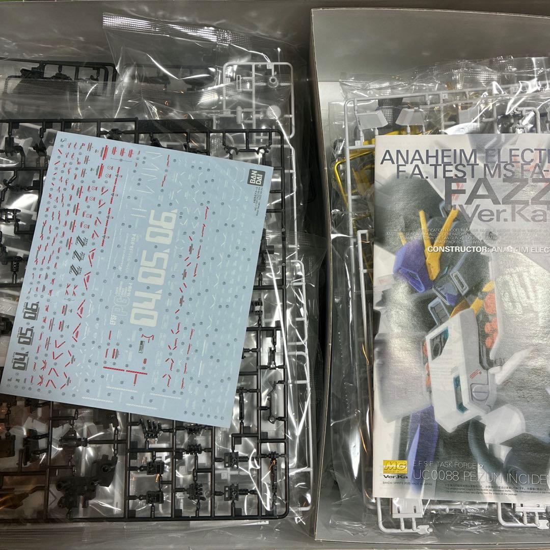 MG 1/100 FA-010A FAZZ Ver.Ka チタニウムフィニッシュ