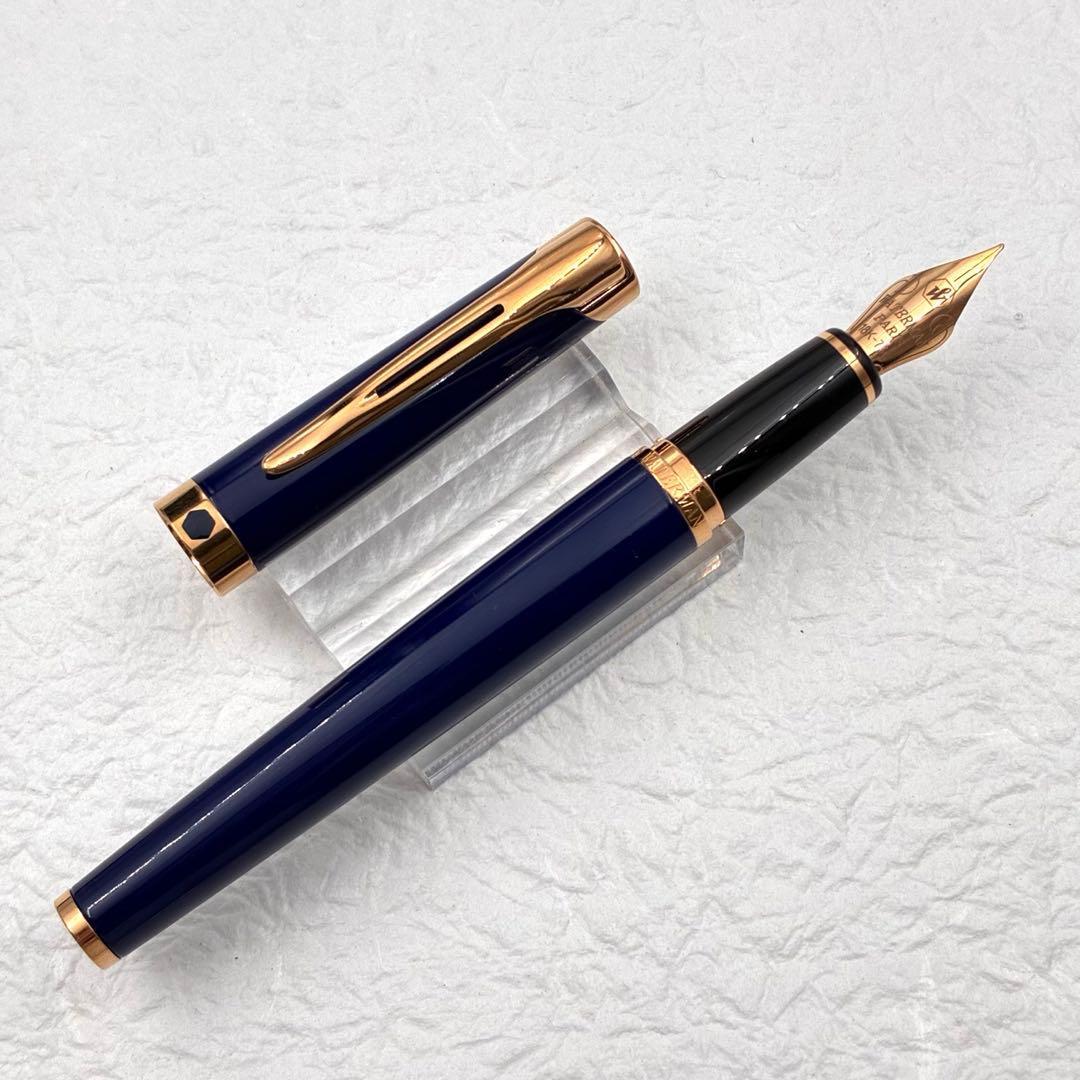 WATERMAN ウォーターマン レタロン ラッカーブルー 万年筆 シャーペン