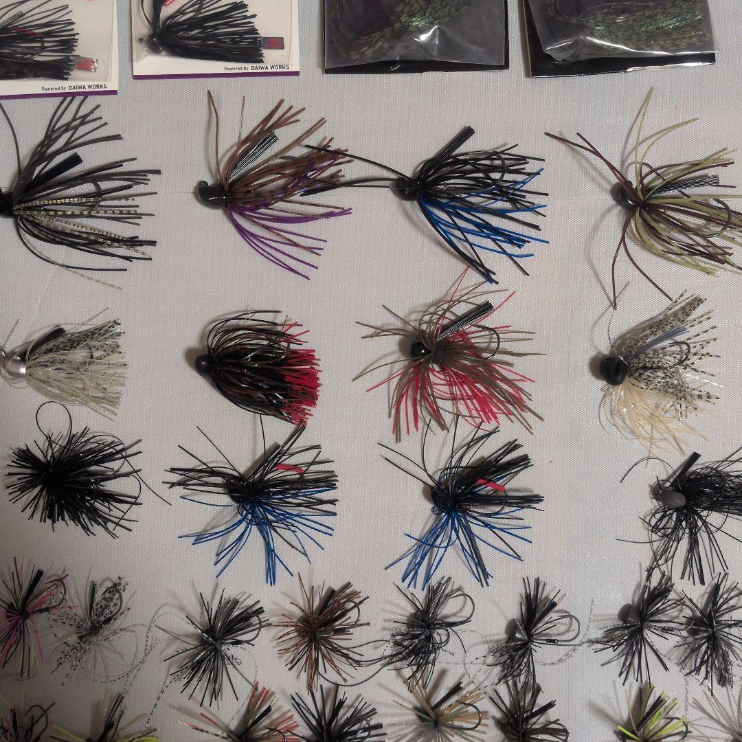 ラバージグ、スモールラバージグ、スイムジグ、スコーンジグ　セット販売