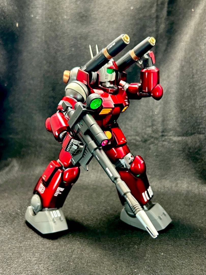 MG ガンキャノン　キャンディグラデーション塗装　完成品