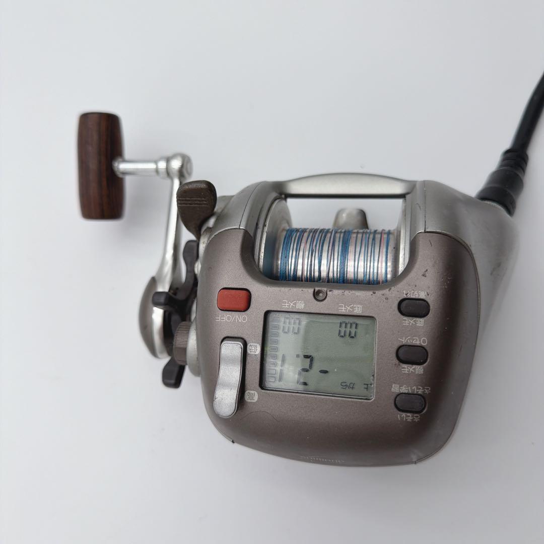 少々難あり　SHIMANO 電動リール 3000XH 電源ケーブルつき