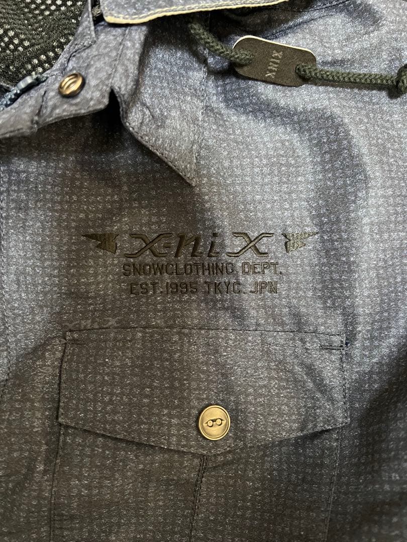 ダークブルー スノーボードウェアセット