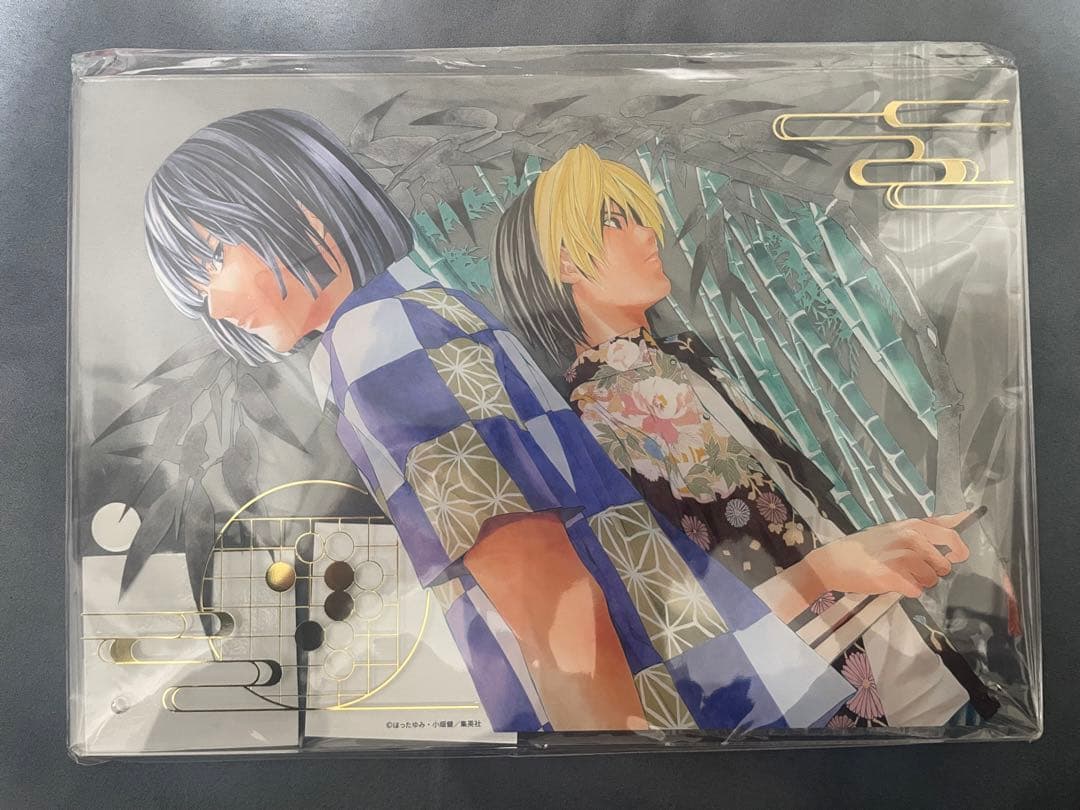 ヒカルの碁 原画展 くじ 展くじ B賞 アクリルパネル 進藤ヒカル 塔矢アキラ