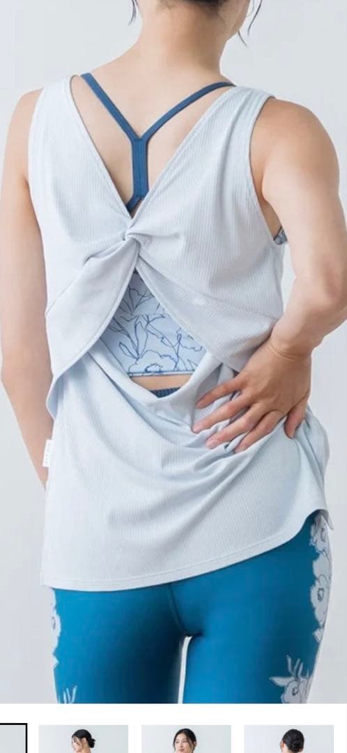 LAVA SUKALA ドローイングセパレートタンクトップ Sサイズ