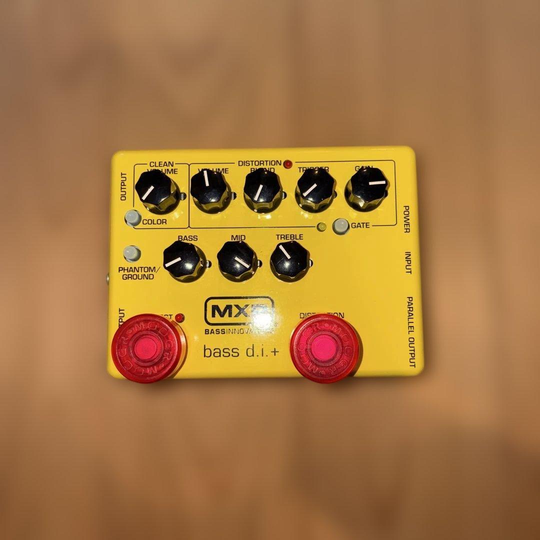 【限定カラー】【アダプタ付属】MXR bass d.i.+ ベースエフェクター