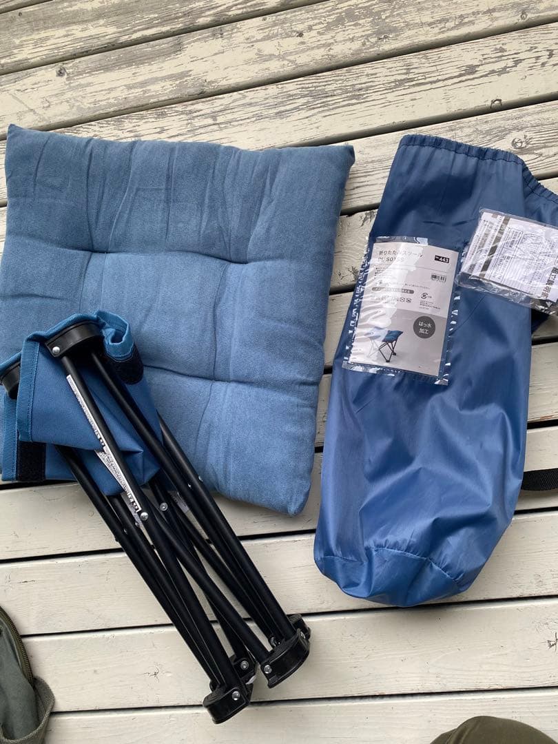 M*o様 新品ニトリ洗える＆はっ水 バタフライチェア オットマン スツール 2点