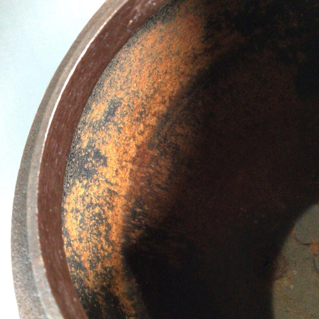 Ｐ２９３　茶釜　『人間国宝　高橋敬典造』『手取釜』　共箱　茶道具