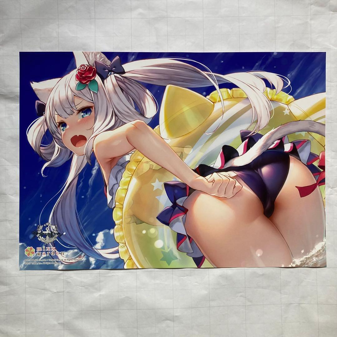 アズールレーン カフェ A3 ポスター エンタープライズ 加賀 6枚 セット