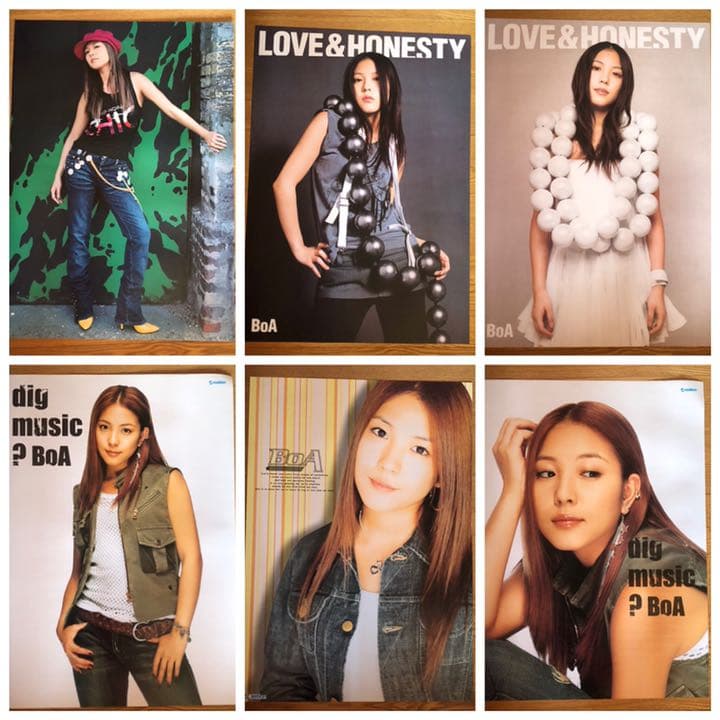 BoA ポスター ４8枚 等身大ポップ セット