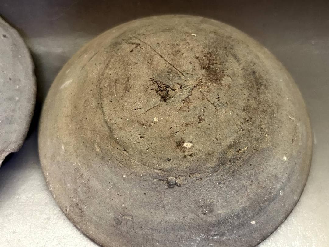 蓋物■土器 須恵器 喰籠 土物 カケ有 発掘品 須恵器 古代 時代物 骨董品■