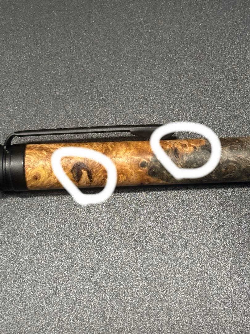 卯月工房　花梨瘤青白　上杢　アウトレット　015