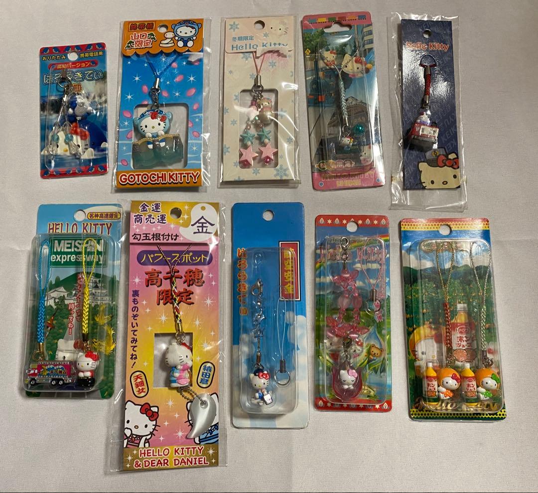 【275点】ご当地キティ 大量 根付 ストラップ 限定 まとめ売り 激レアあり