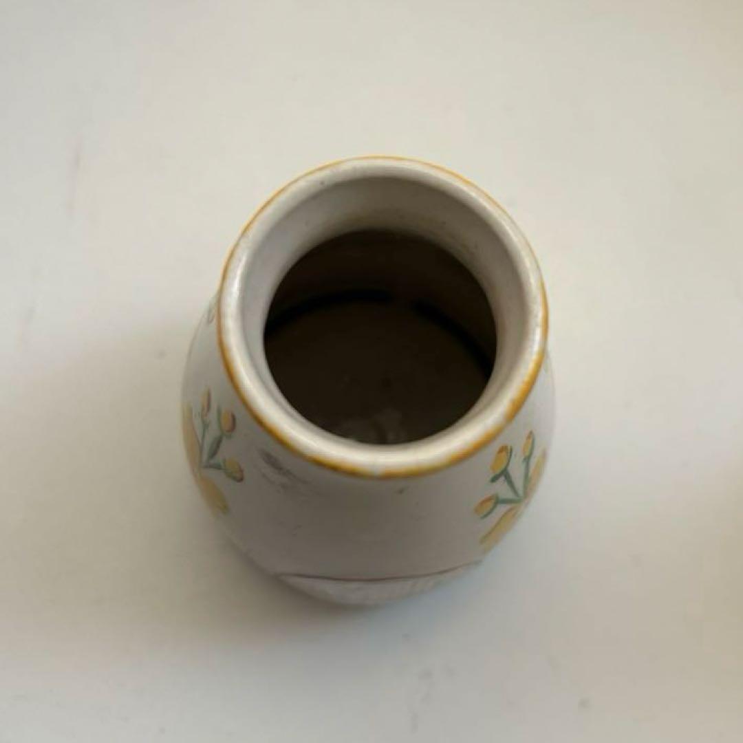 Mustard pot 花柄のマスタードポット　ディジョン　DIJON