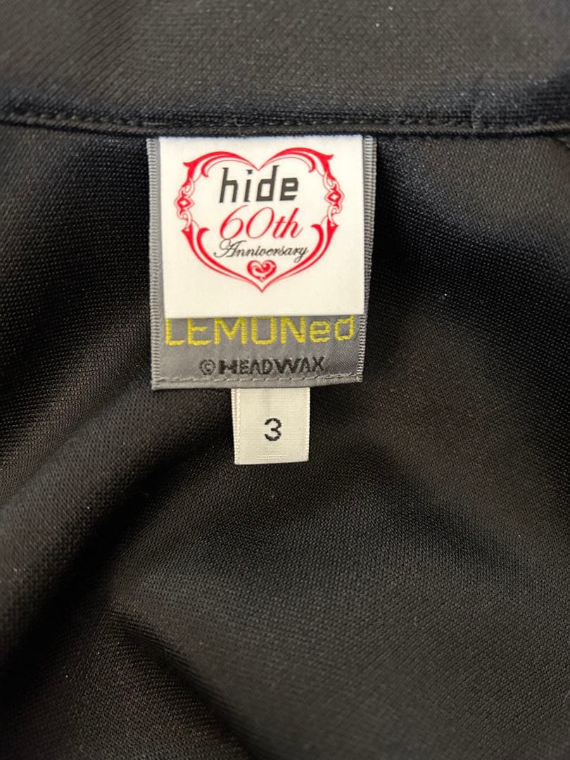 hide 60th ラインジャージ　サイドカーブ　新品　サイズ3 レモネード