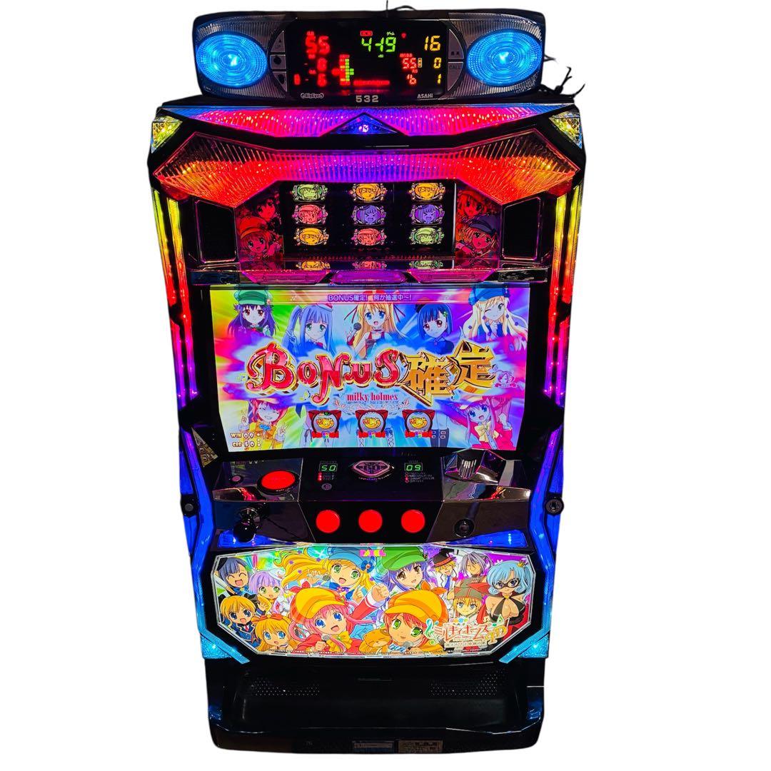 パチスロ 探偵歌劇ミルキィホームズTD 消えた7と奇跡の歌 データカウンター付き