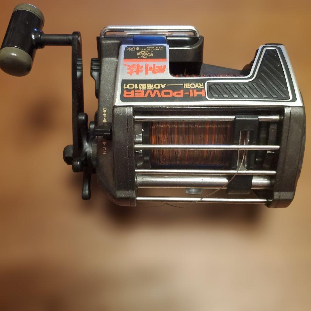 RYOBI AD電動101リール　剛技　HI-POWER