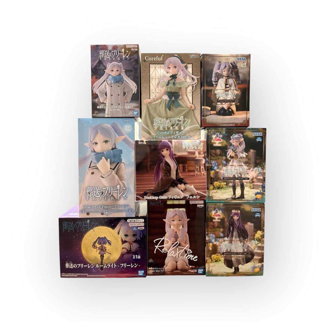 葬送のフリーレン プライズフィギュア 9個セットまとめ売り