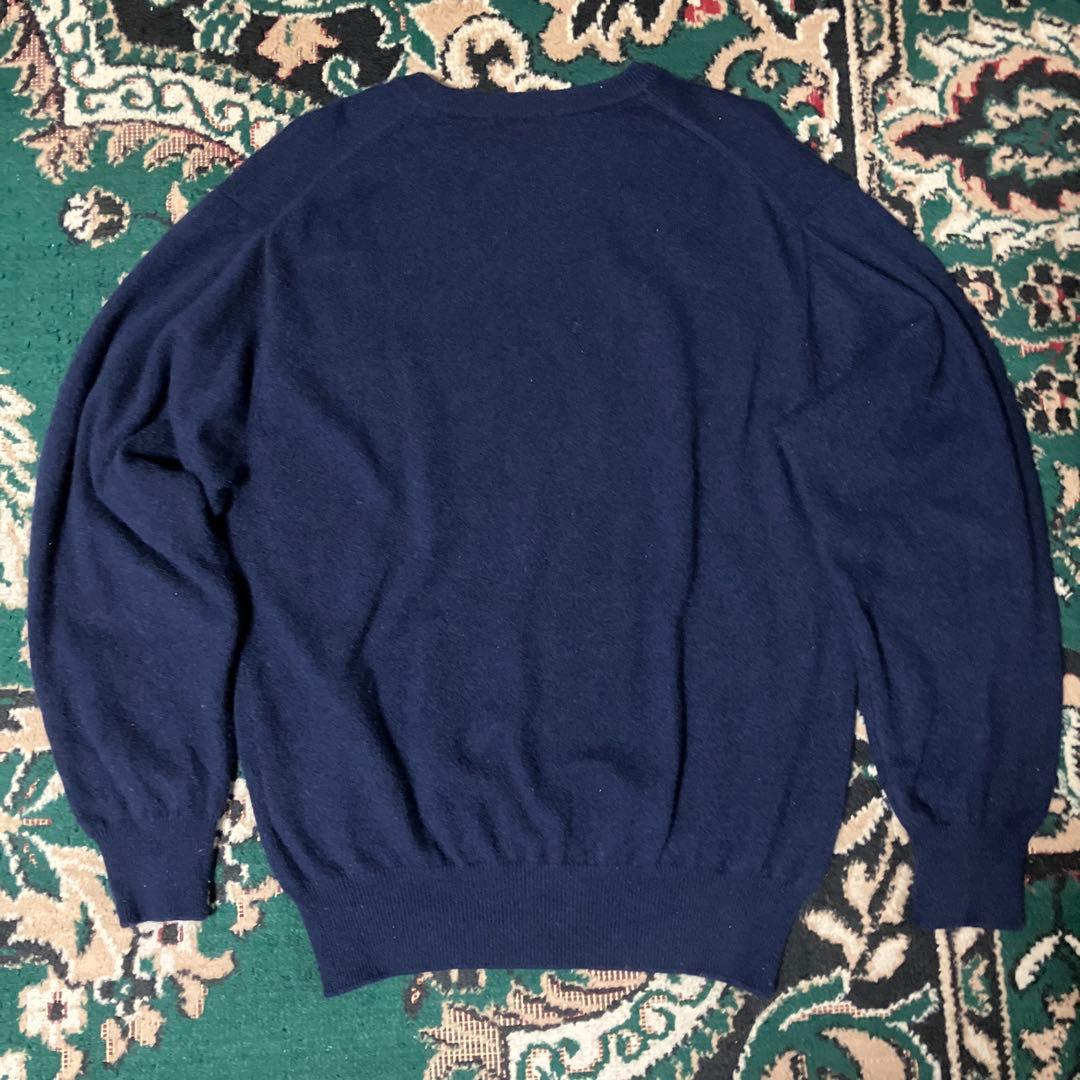 レア　柏レイソル　カシミヤ100 ニット　L セーター　ネイビー