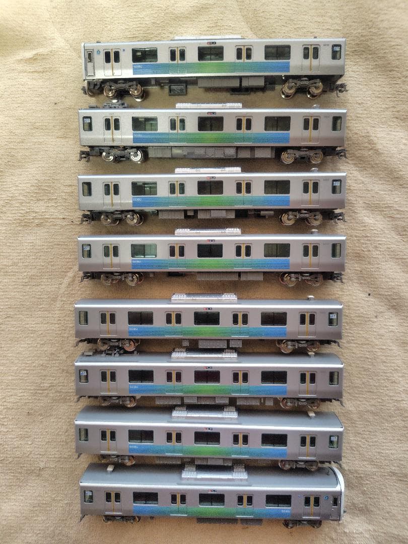 GREENMAX4378西武30000系池袋線基本8両セット【動力換装その他改】