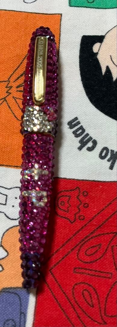 スワロススキーボールペン　テンクピクxコラボ　ハローキティ