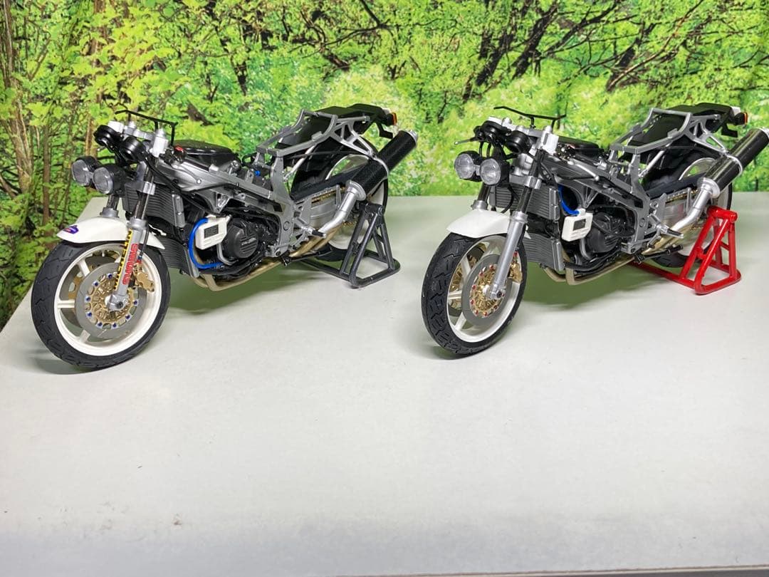 ★タミヤ★VFR750R製作品(2台セット)