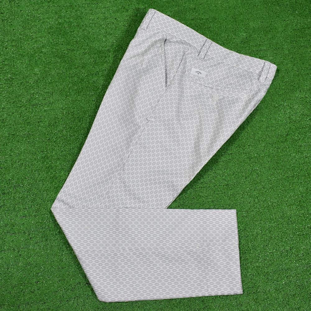 Callaway/キャロウェイ ゴルフパンツ【ラグビーボール柄/LL】超美品！