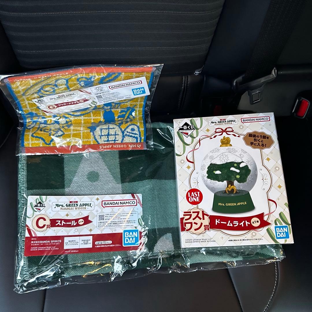 Mrs. GREEN APPLE 一番くじドームライト＆ストールセット