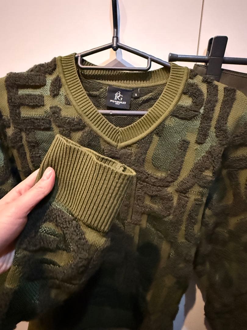 週末SALE 1piu1uguale3 カーキ　セット