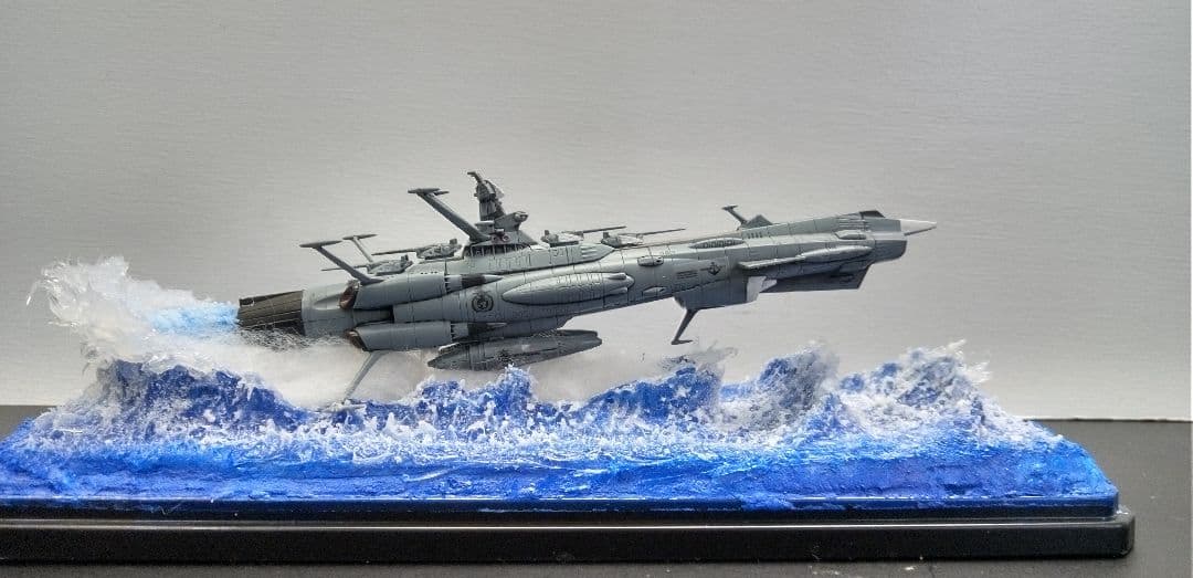 バンダイ.メカコレ.宇宙戦艦ヤマト2202 アンドロメダ ジオラマ完成品