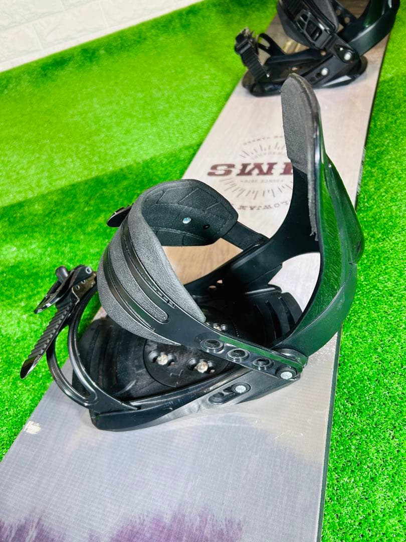 SIMS シムズ スノーボード ビンディングセット 157cm