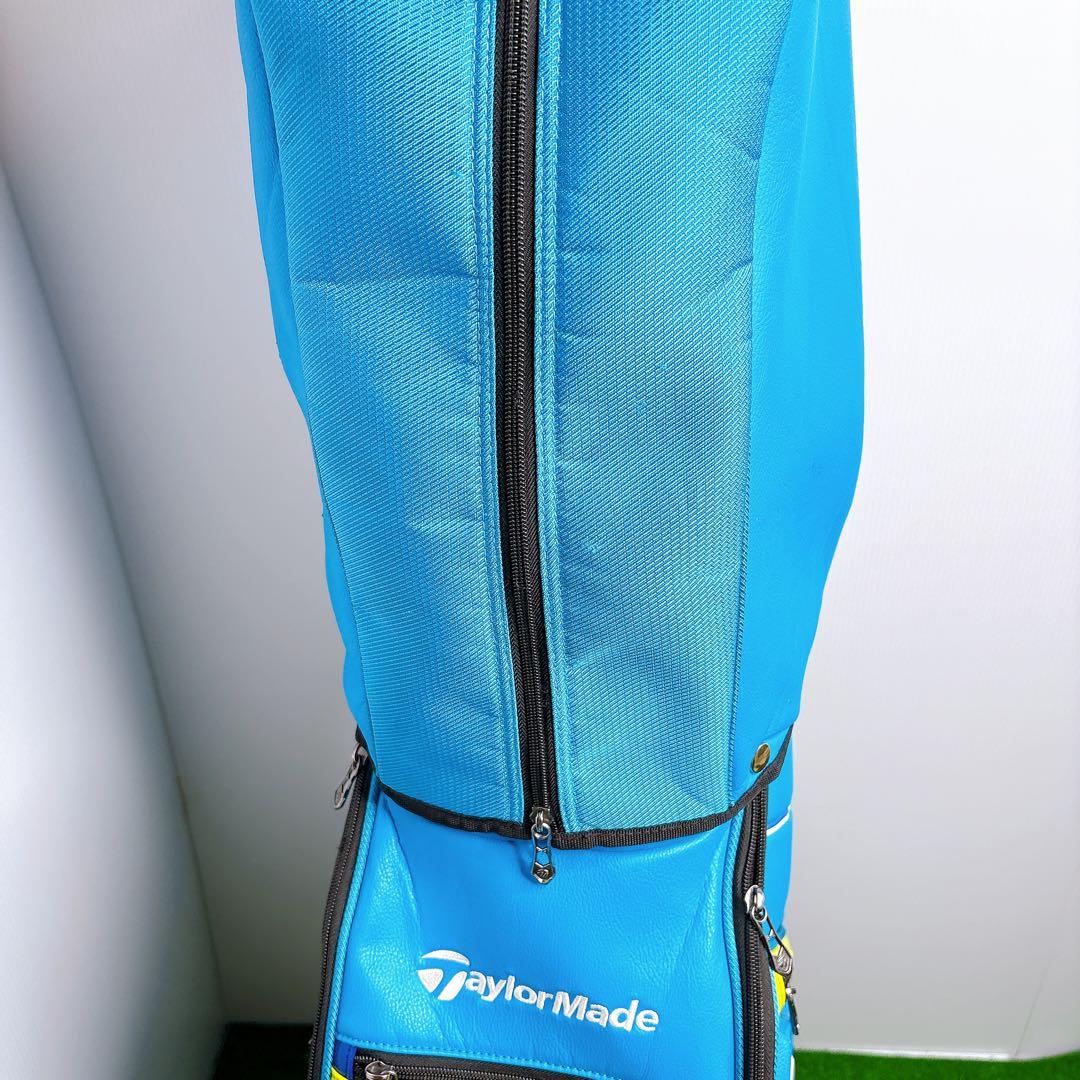 テーラーメイド　TaylorMade ブルー　カート式 キャディバッグ 9.5型