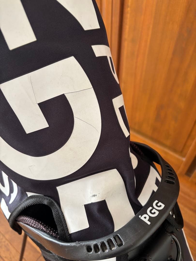 PGG キャディバッグ 紺　パーリーゲイツ