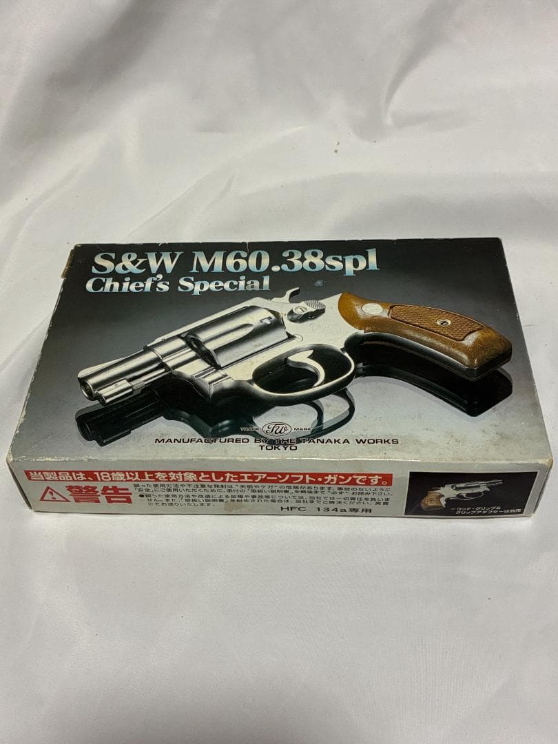 TANAKA　S&W　M60　チーフスペシャル　2インチ　ステンレスフィニッシュ