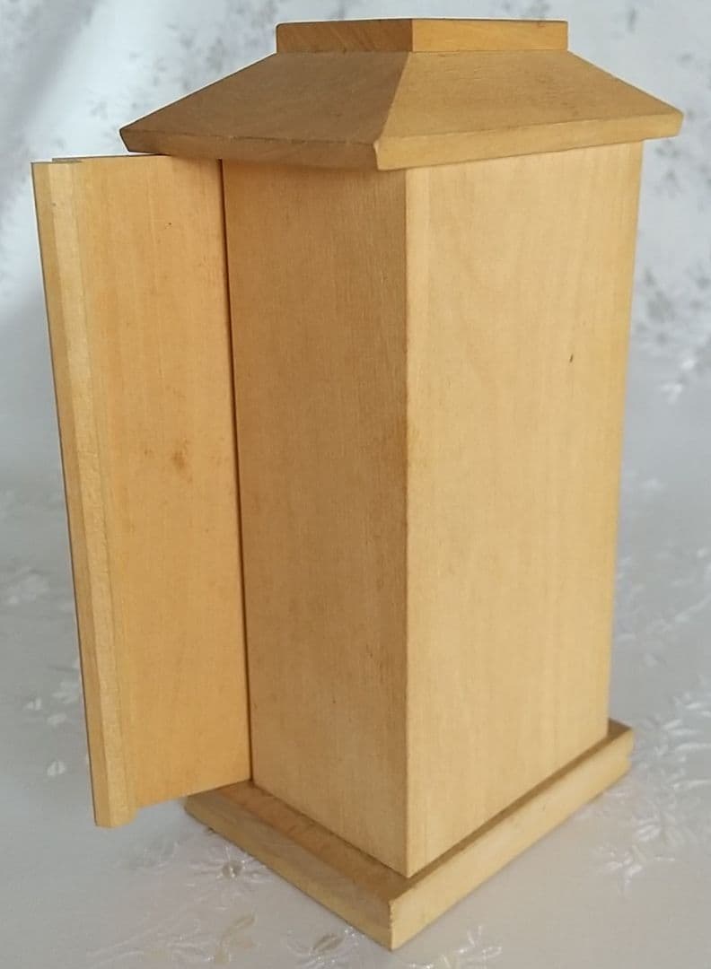 阿弥陀如来立像【極小】#402 厨子入り 木彫 仏像