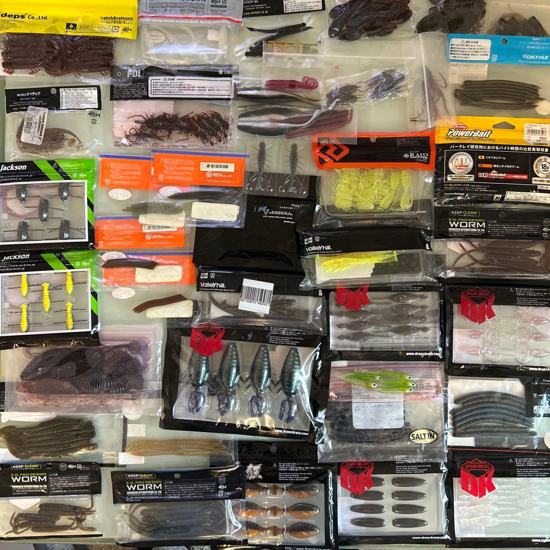 ワーム　ルアー　フック　シンカー　18カルディア リール　バス釣り引退セット