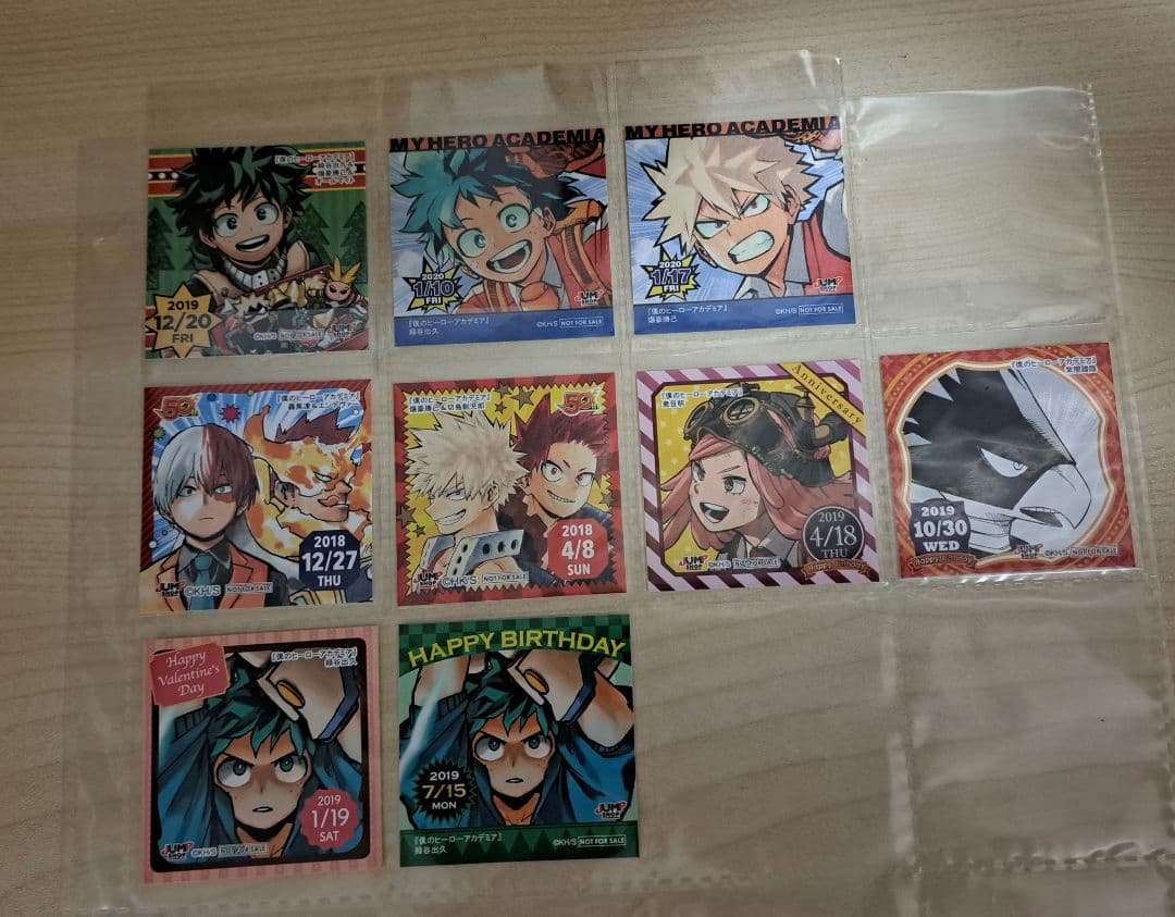 僕のヒーローアカデミア　ヒロアカ　まとめ売り　ヒロアカ展　爆豪　轟　緑谷