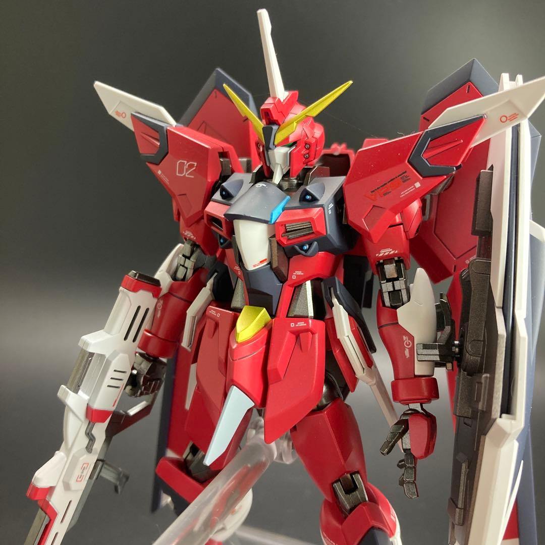HGCE イモータルジャスティス　塗装済み完成品ガンプラ