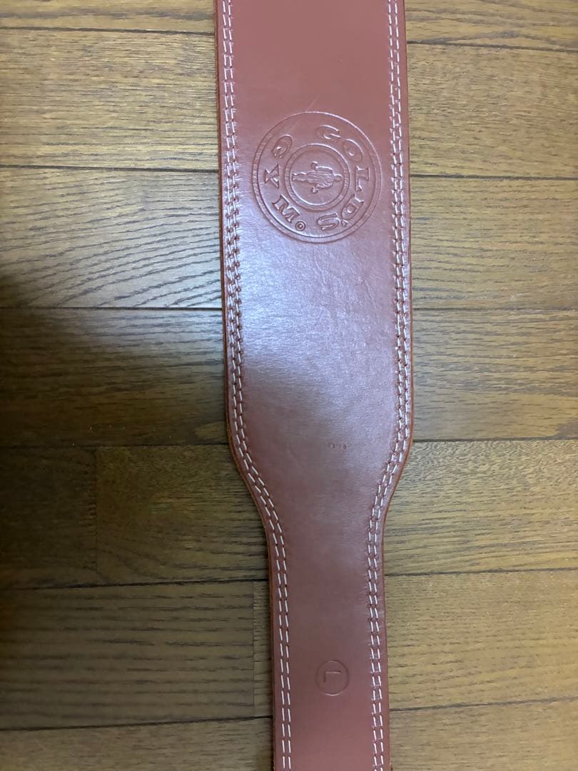 ゴールドジム プロレザーベルト Ｌサイズ