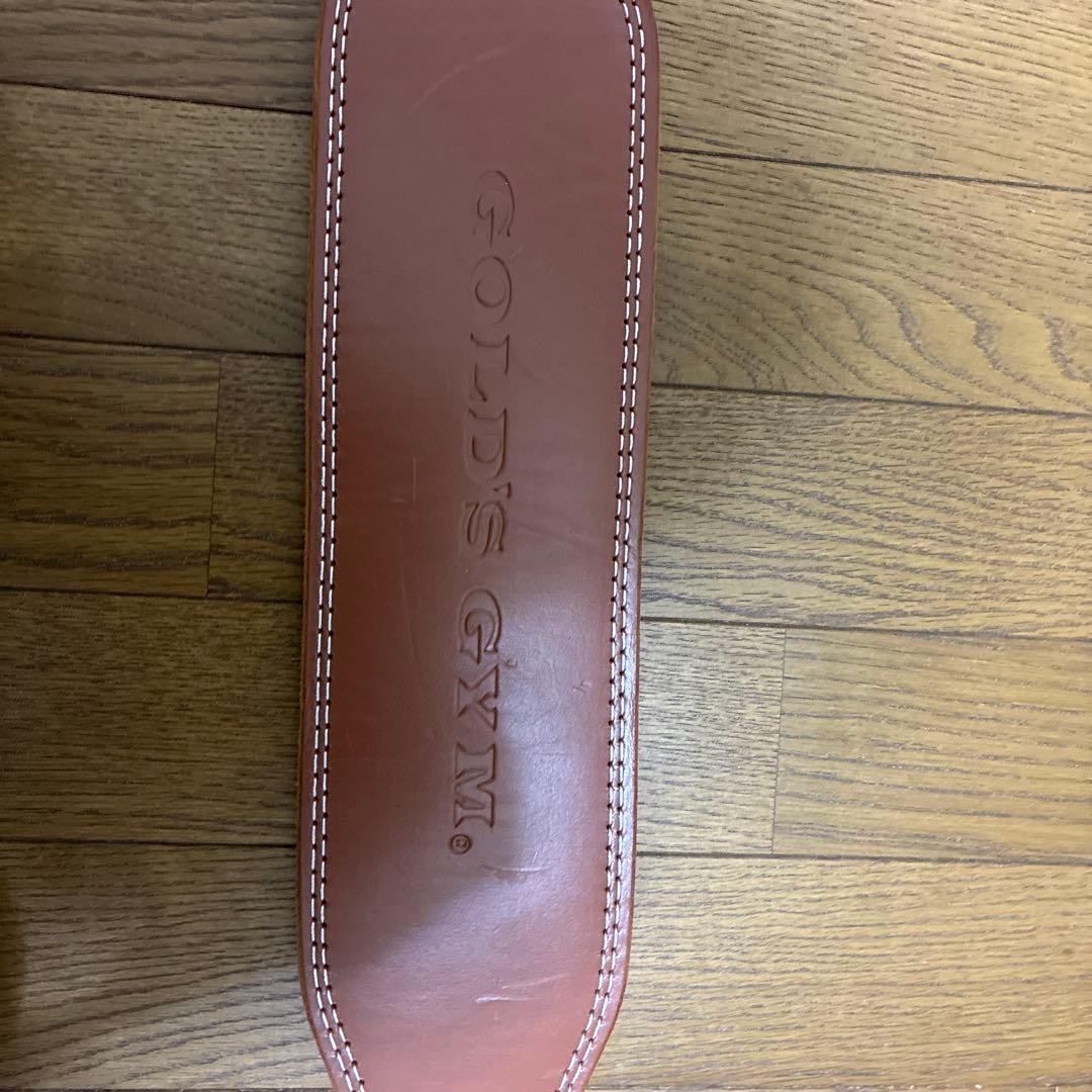 ゴールドジム プロレザーベルト Ｌサイズ