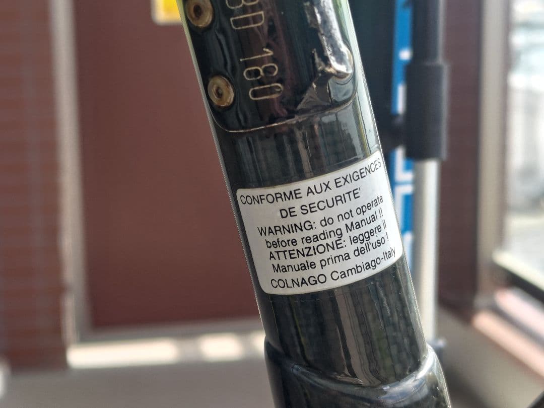 COLNAGO C40 フレーム ブラック/イエロー