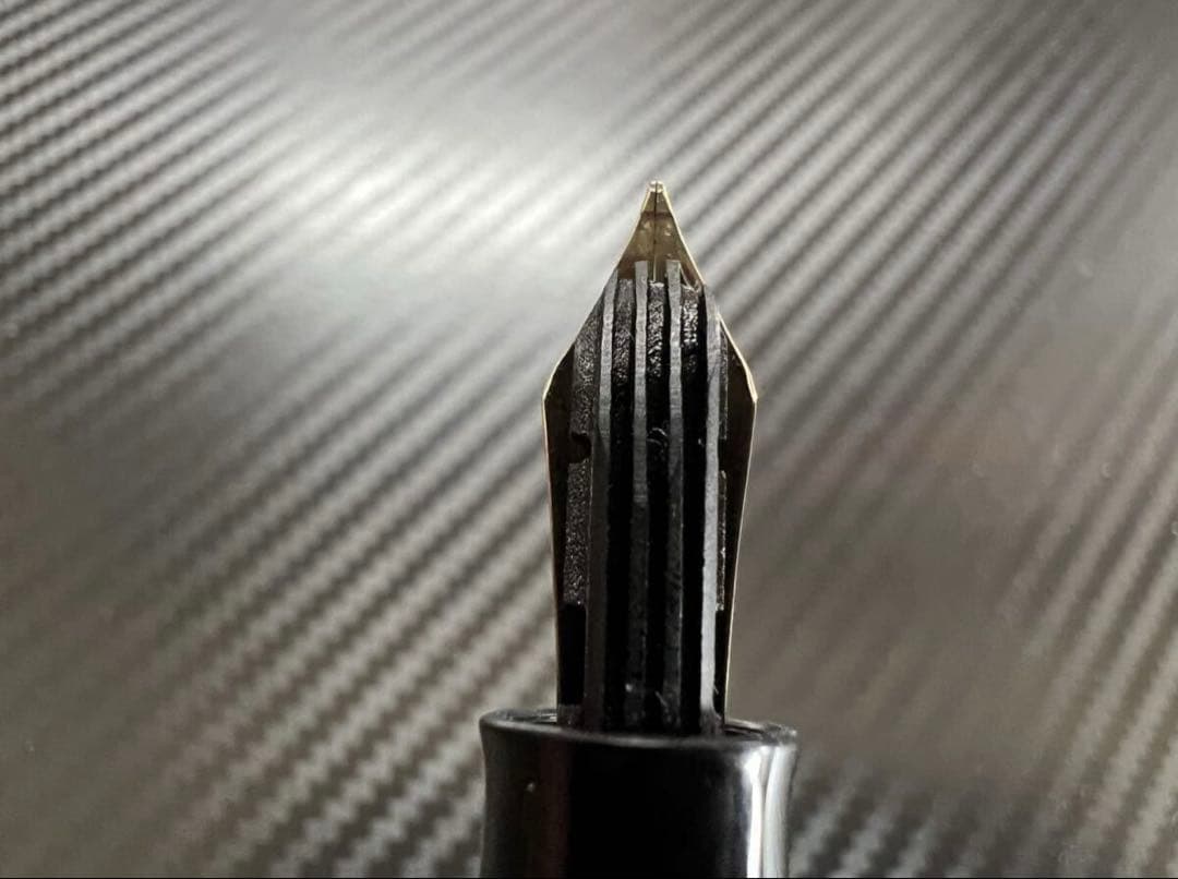 美品 ペリカン 400NN M&K 万年筆 ブラック EF 極細字