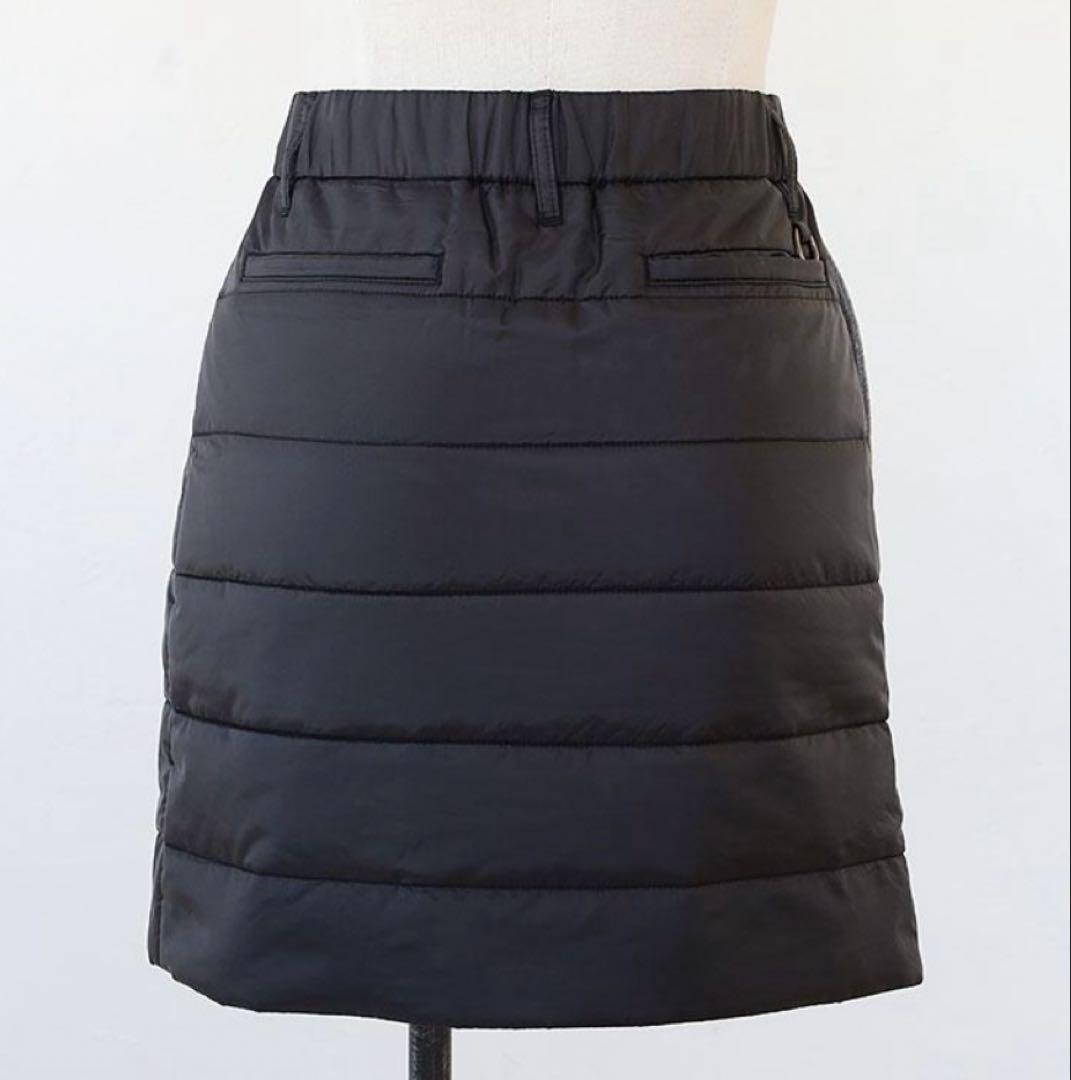 新品タグ付き HERG1 エルグワン スカート ネイビー/Mサイズ 秋冬 中綿