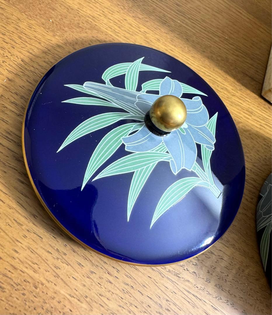 415 香蘭社　プリンセスリリー　茶器揃　未使用品　共箱