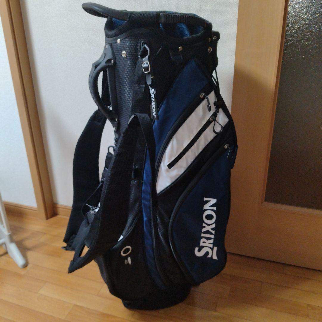 週末特価。Srixon キャディバッグ 青黒
