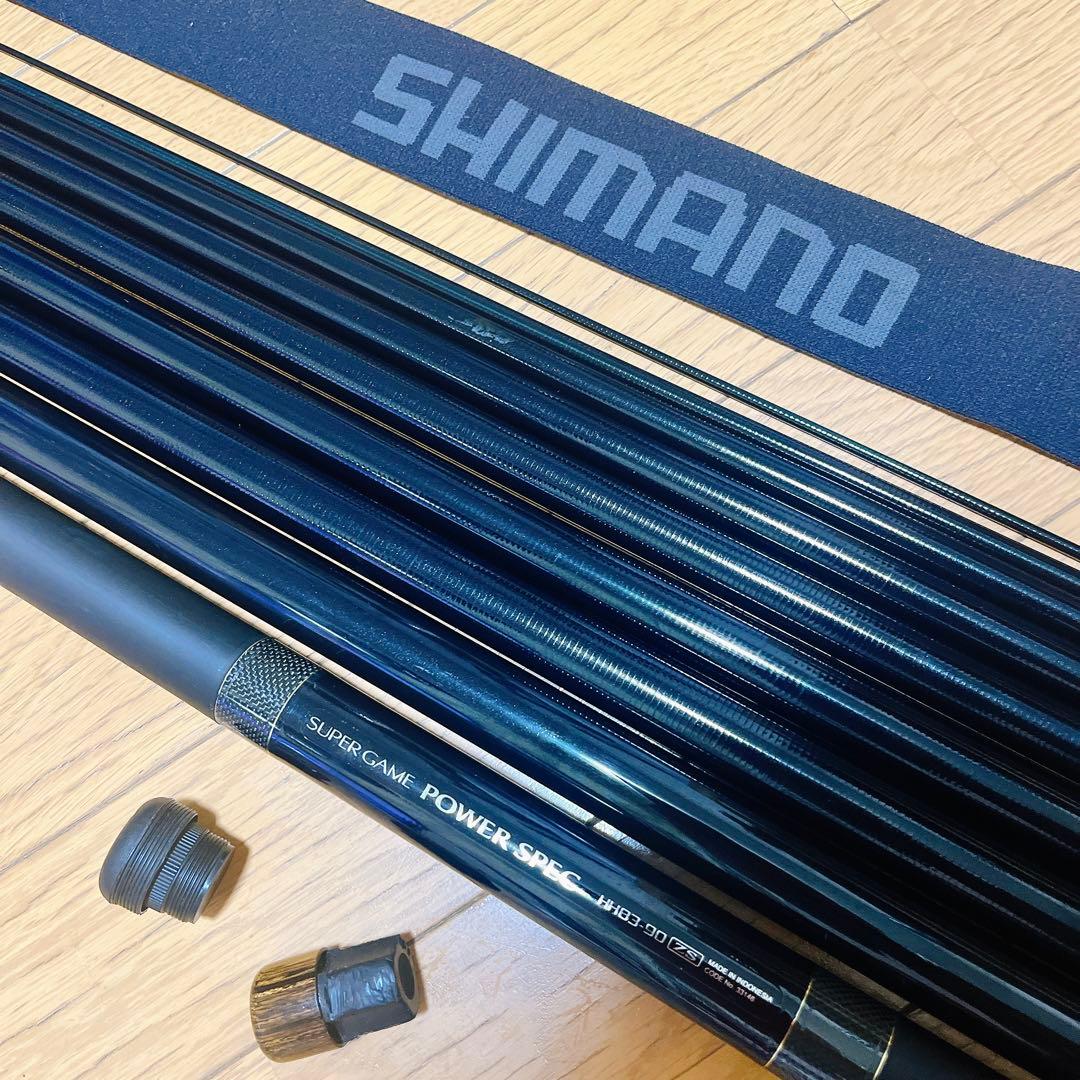 希少　美品　シマノ　スーパーゲーム　パワースペック　HH83-90 ZS
